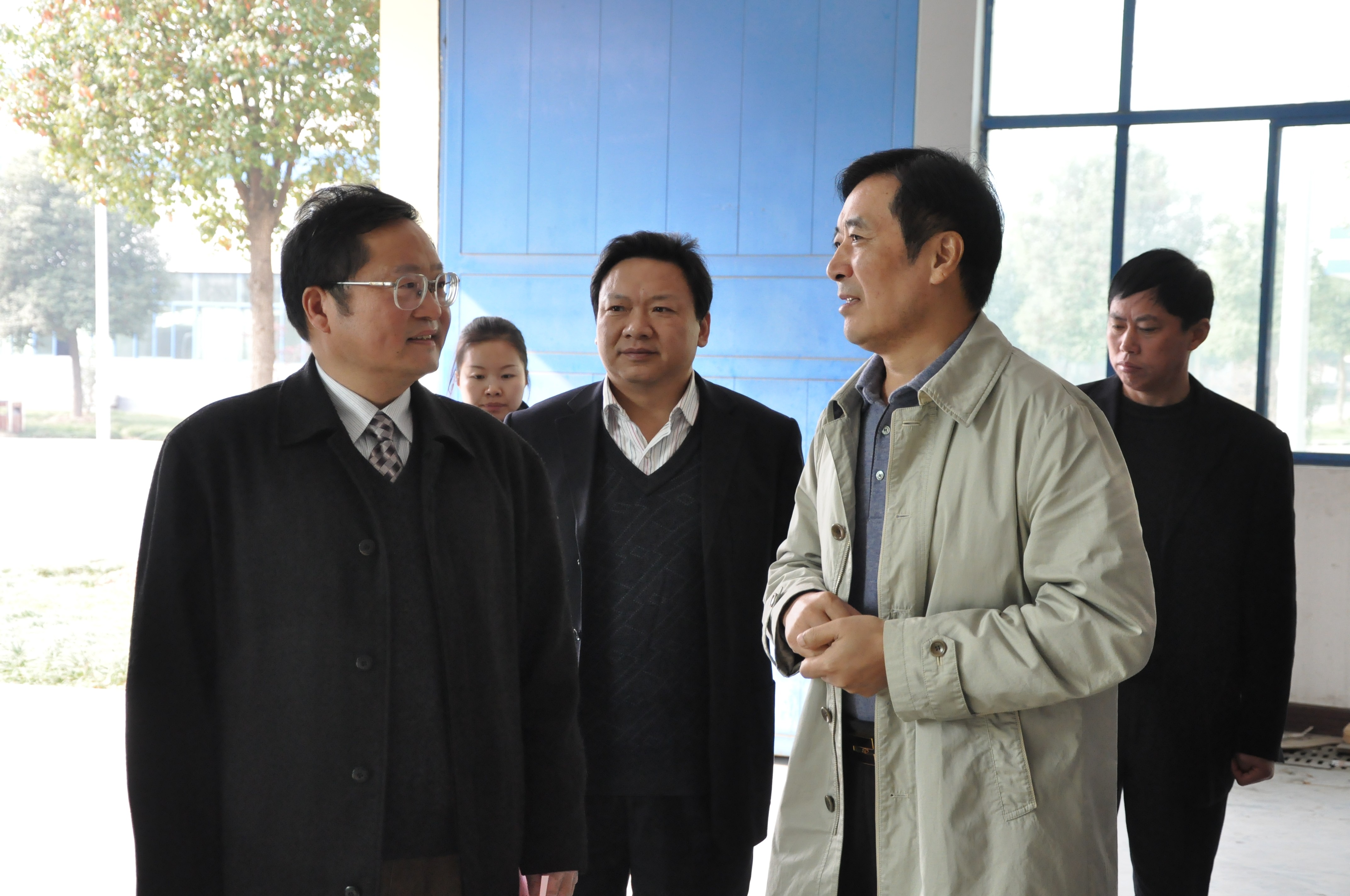 安徽省政協副主席鄭永飛蒞臨天康調研工作